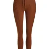 Mocado Rib Knit Legging - Tortoise Shell