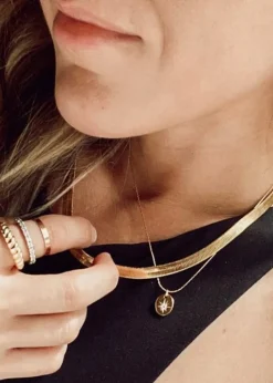 Natalia Herringbone Necklace
