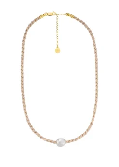Paris Pearl Cord Necklace