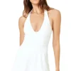 Pierce Dress - White