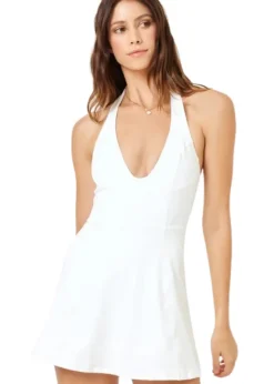 Pierce Dress - White