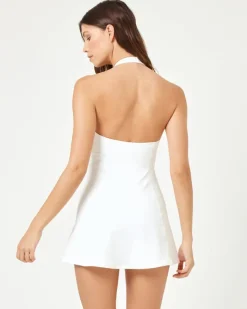 Pierce Dress - White