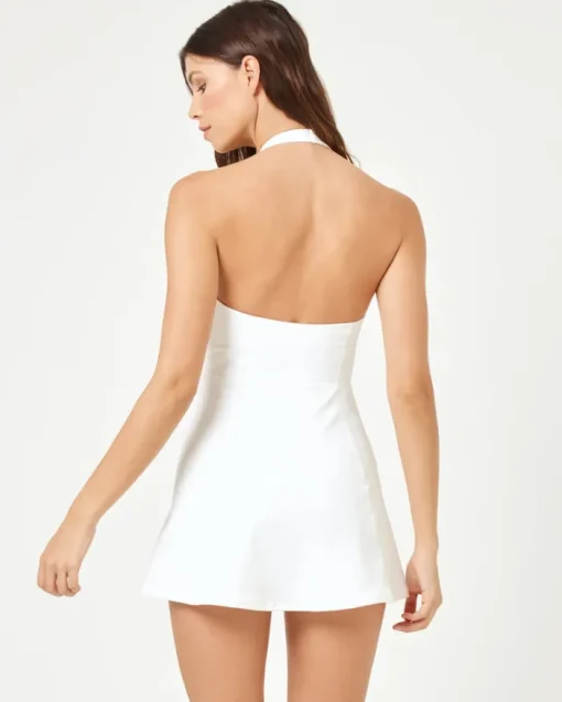 Pierce Dress - White
