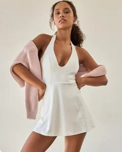 Pierce Dress - White