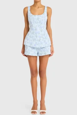 Reeves Shorts - Flores Brocade