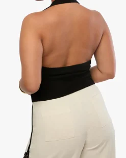 Scoop Neck Halter Tank