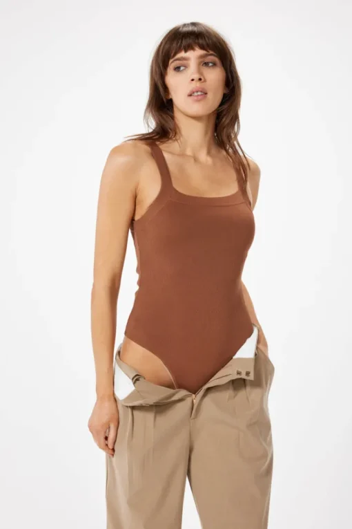Square Neck Bodysuit