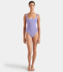 Square Neck One Piece - Lilac (PRE-ORDER)