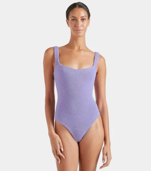 Square Neck One Piece - Lilac (PRE-ORDER)