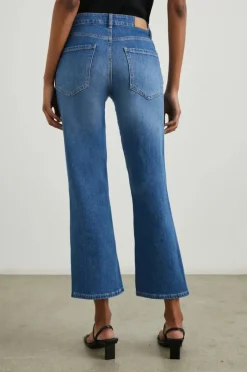 Sunset Crop Jean - Tidal Wave