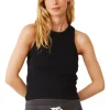 Supima Rib High Neck Tank