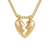 Taryn Broken Heart Necklace