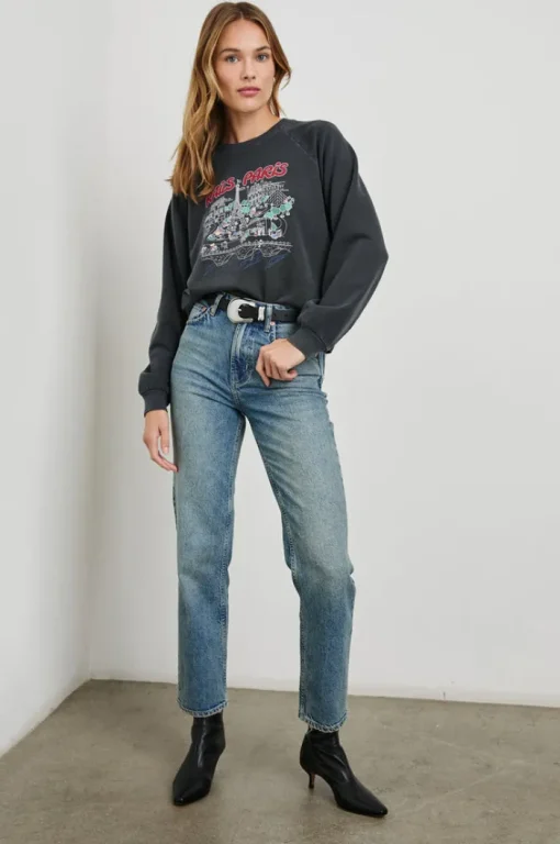 Vintage Raglan Paris Sweater